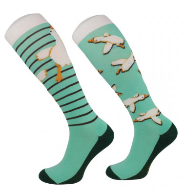 Podkolanówki jeździeckie kaczka 31-34