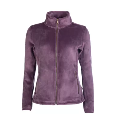 Bluza polarowa jeździecka Leana c.lila L