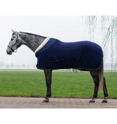 Derka polarowa Brilliance granat 130