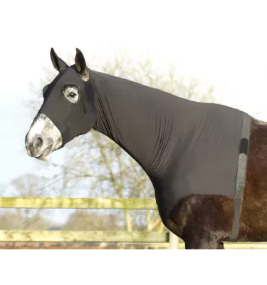 Elastyczny ochraniacz na szyję konia L