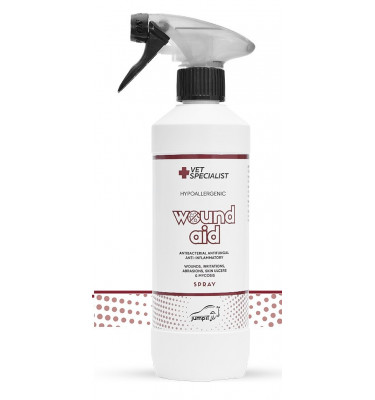 Wound Aid spray na rany przeciwgrzybiczny 500ml