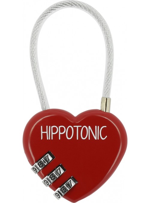 Kłódka w kształcie serca Hippotonic fuksja