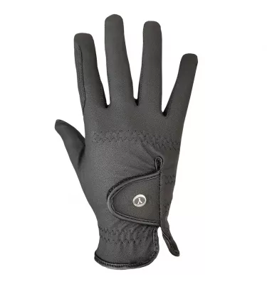 Rękawiczki jeździeckie Monti czarne L