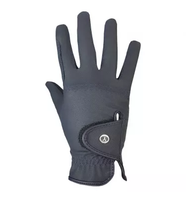 Rękawiczki jeździeckie Monti czarne L