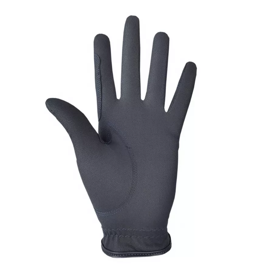 Rękawiczki jeździeckie Monti czarne L