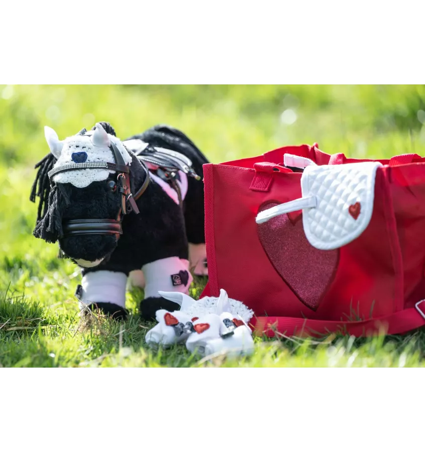 Zestaw na zawody dla konika Cuddle Pony czerwony