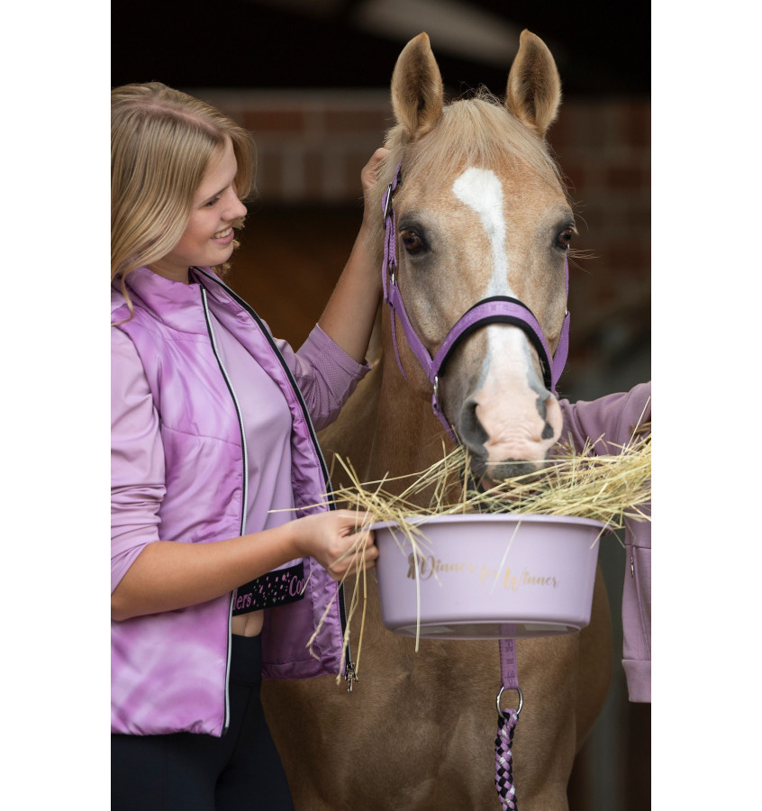 Miska z pokrywką na paszę 5l niebieski