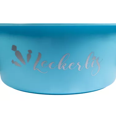 Miska z pokrywką na paszę 2l niebieski