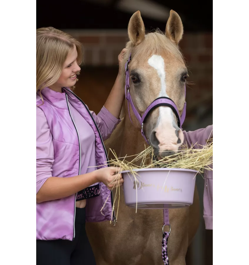 Miska z pokrywką na paszę 2l niebieski