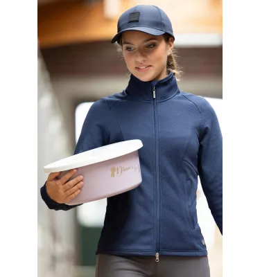 Miska z pokrywką na paszę 2l niebieski