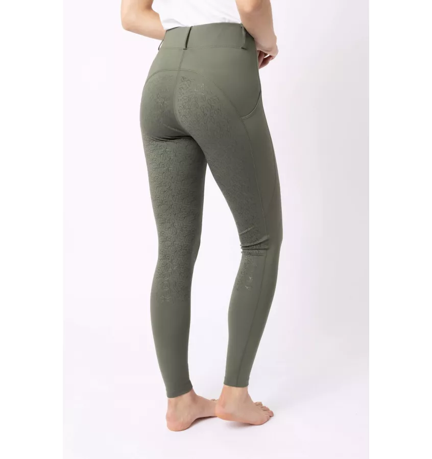 Legginsy jeździeckie Horze Dea beż 34
