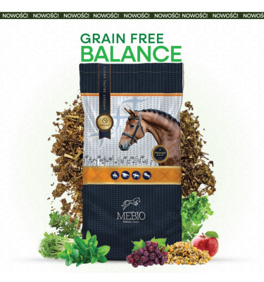 MEBIO Grain Free Balance dla koni wrażliwych 14kg
