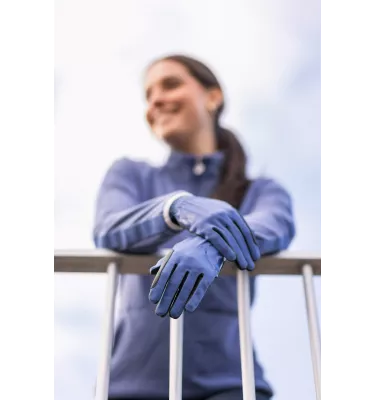 Rękawiczki jeździeckie letnie Nichelle nieb 6