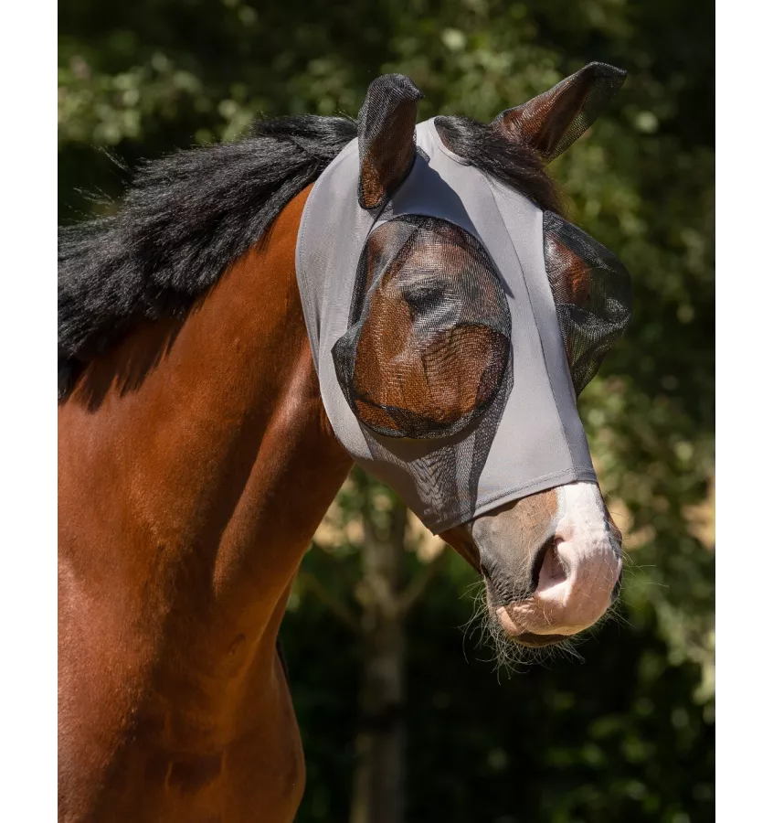 Maska na owady Super Bug szara cob