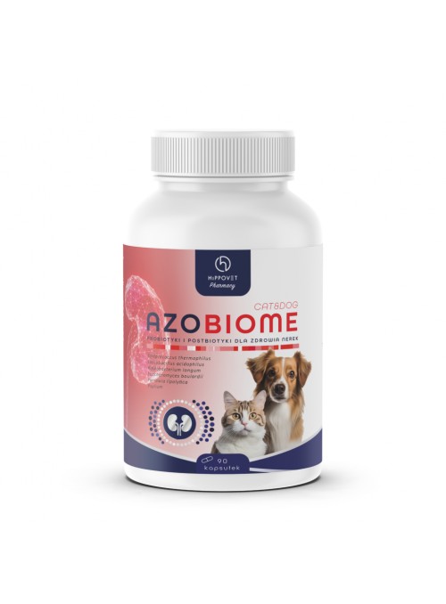 Hippovet Azobiome probiotyk dla psów i kotów – wsparcie w terapii chorób nerek