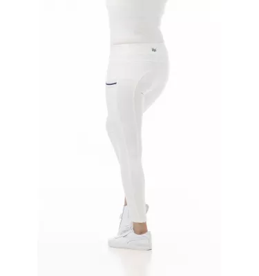 Legginsy jeździeckie dziecięce Agadir czarne 10 la