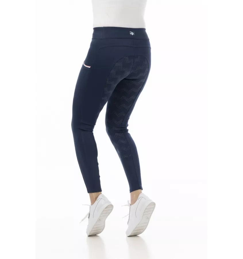 Legginsy jeździeckie dziecięce Agadir czarne 10 la