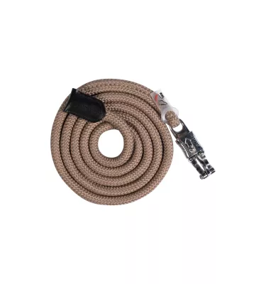 Uwiąz z bezpiecznym karabińczykiem Carlotta czarny