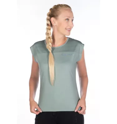 T-shirt jeździecki Harbour Island lila L