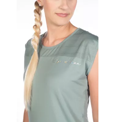 T-shirt jeździecki Harbour Island lila L