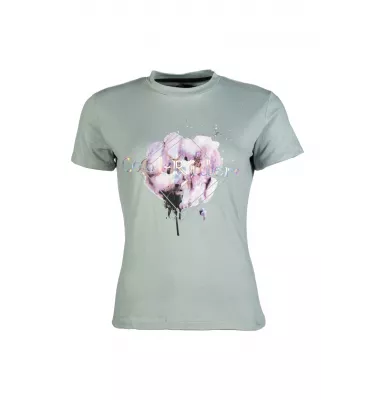 T-shirt jeździecki dziecięcy Hailey 140