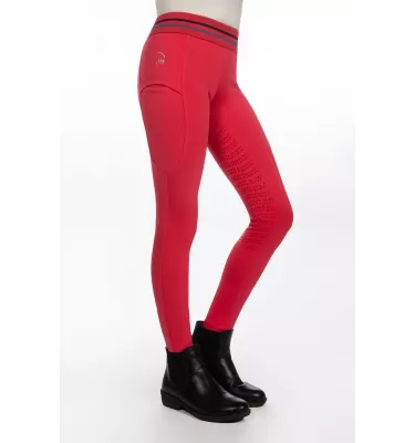 Legginsy jeździeckie dziecięce Aymee róż 110/116