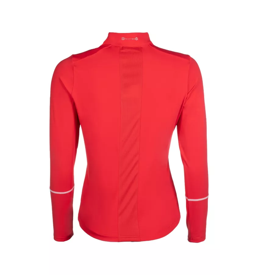 Koszulka jeździecka Aruba czerwony L