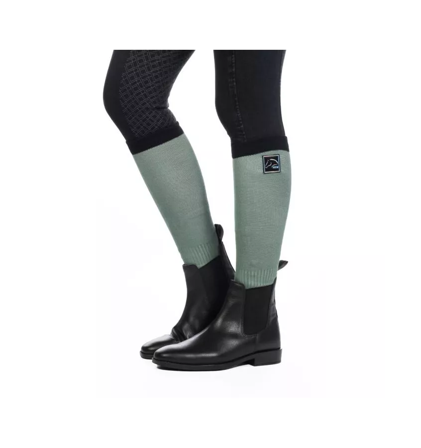 Podkolanówki jeździeckie Harbour Island czarny 30