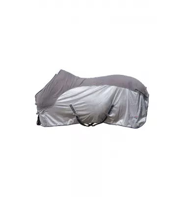 Derka polarowo siatkowa Comfort szary 115