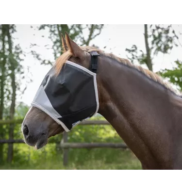 Maska na owady dla konia z ochroną UV cob