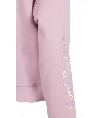 Bluza jeździecka z kapturem Hailey czarny 134/140