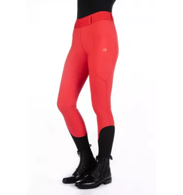 Legginsy jeździeckie Aruba czerwony 32/34