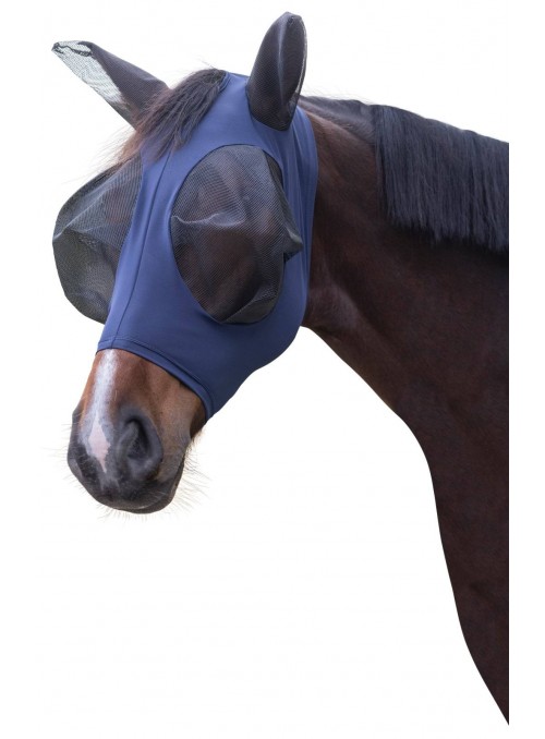 Maska na owady dla konia FinoStrech czarny cob