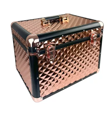 Skrzynka na szczotki i akcesoria Elegance róż