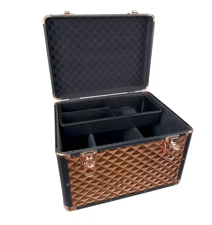 Skrzynka na szczotki i akcesoria Elegance róż