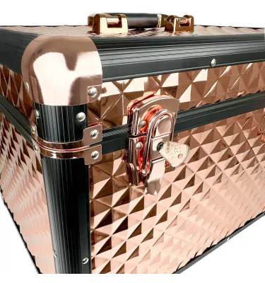 Skrzynka na szczotki i akcesoria Elegance róż