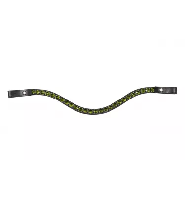 Naczółek dla konia Cherry pomarańcz cob