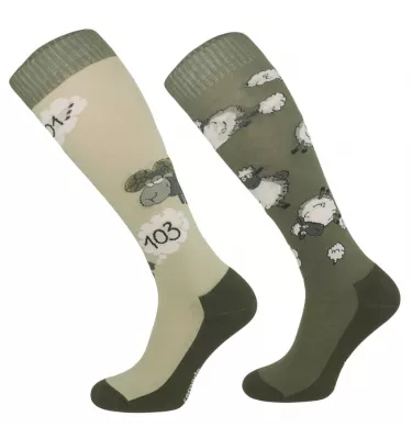 Podkolanówki jeździeckie Sheep 31-34