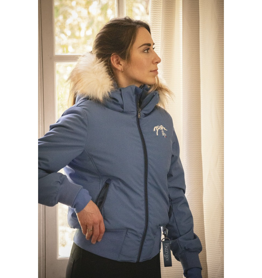 Kurtka zimowa Step Penelope niebieski L