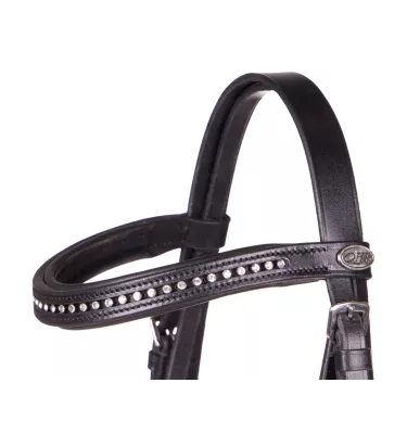 Ogłowie Beli czarne mini shetty