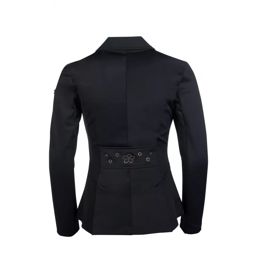 Marynarka konkursowa dziecięca Flora czarny 128