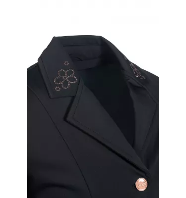 Marynarka konkursowa dziecięca Flora czarny 128