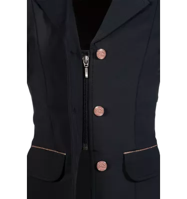 Marynarka konkursowa dziecięca Flora czarny 128