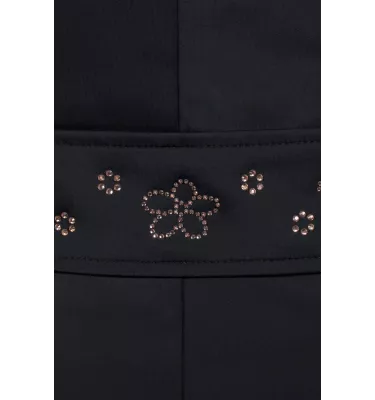 Marynarka konkursowa dziecięca Flora czarny 128