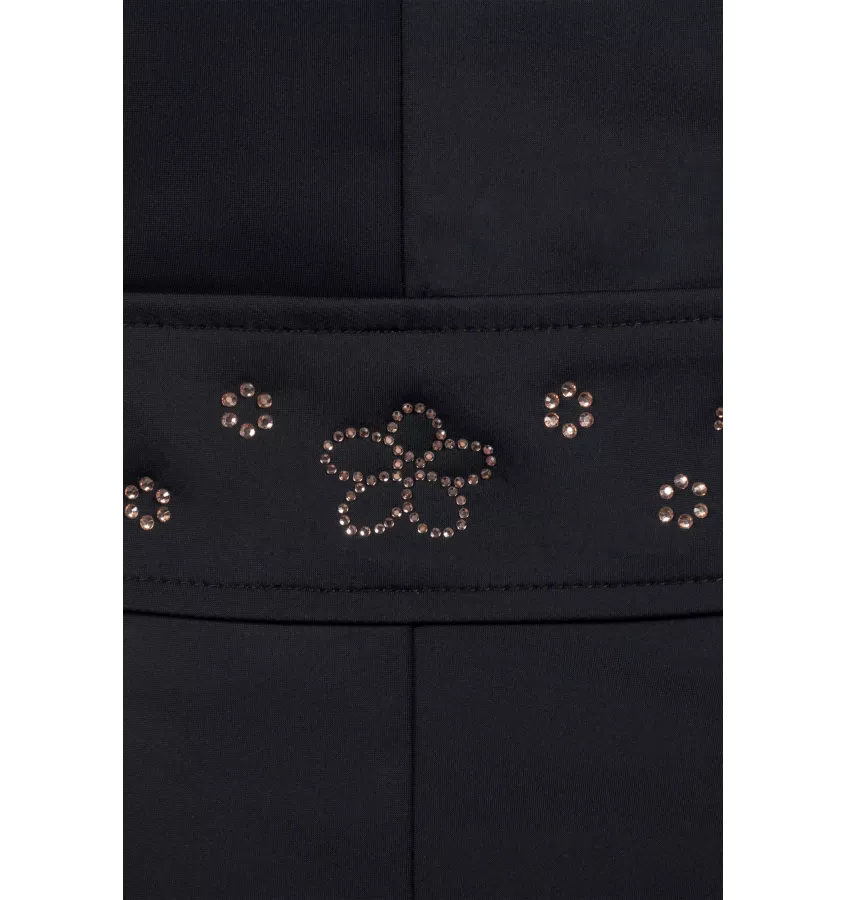 Marynarka konkursowa dziecięca Flora czarny 128