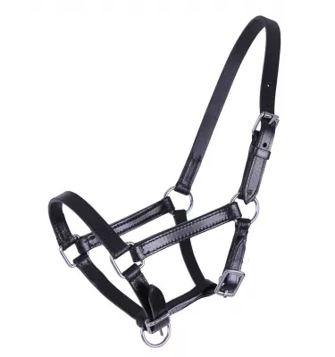 Kantar skórzany dla źrebaka Chico biały full