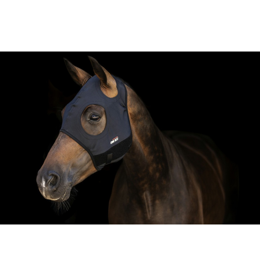 Maska uspokajająca dla konia TITANIUM cob