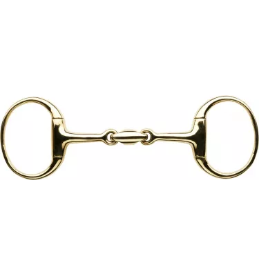 Wędzidło podwójnie łamane eggbutt Cyprium 11,5