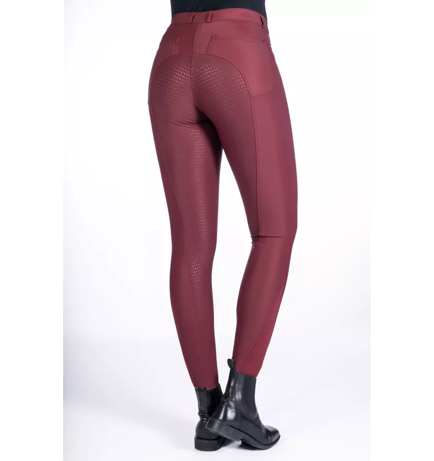 Bryczesy jeździeckie HKM Luna bordo 36