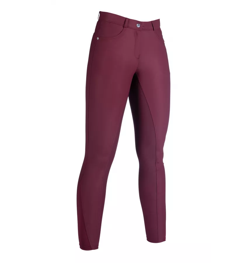 Bryczesy jeździeckie HKM Luna bordo 36